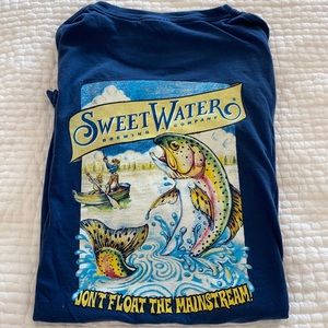 Navy Sweetwater T Shirt XL